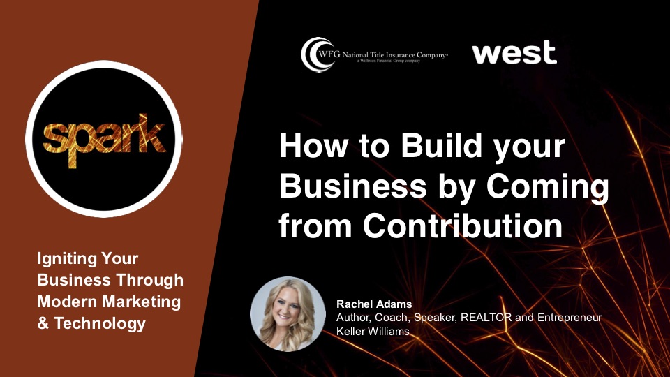How to build your business by coming from contribution